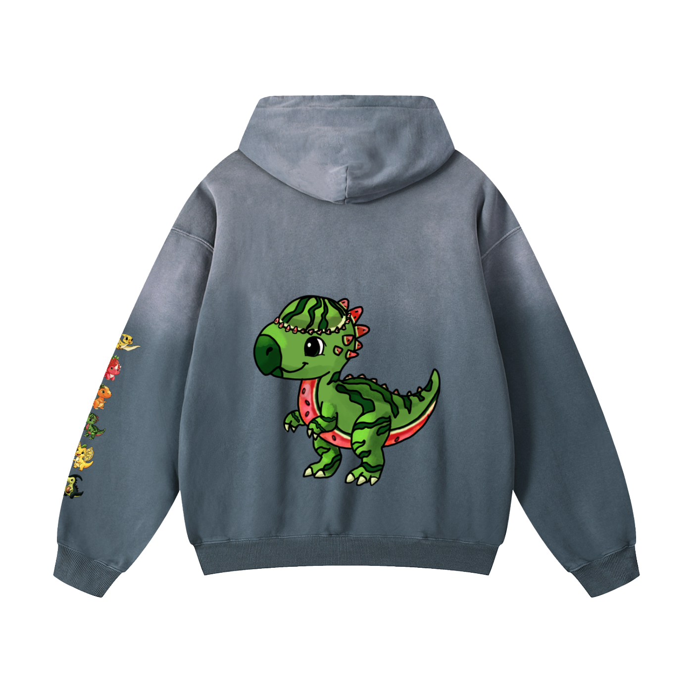Melonsaurus Heavyweight Sunfade Oversized Hoodie