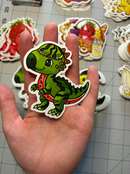 Melonsaurus Sticker