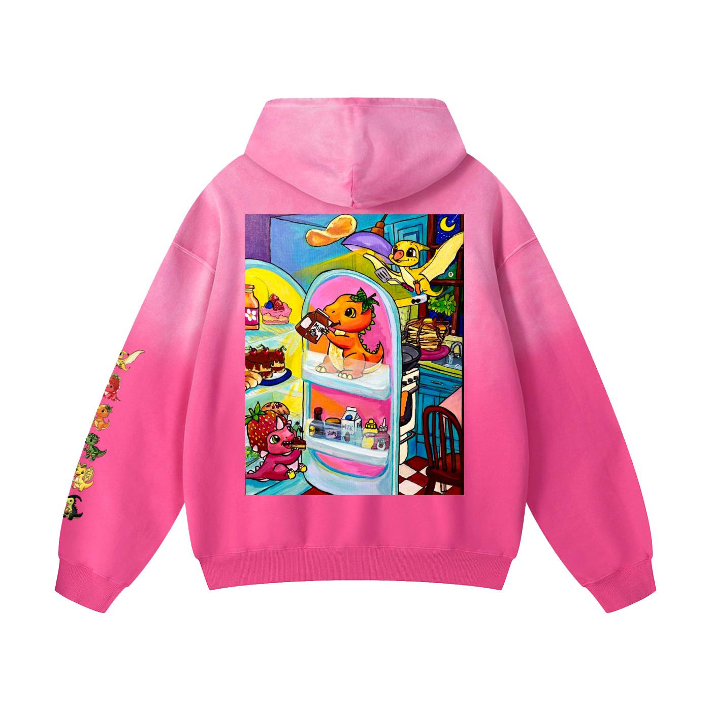 Midnight Snacks Heavyweight Sunfade Oversized Hoodie