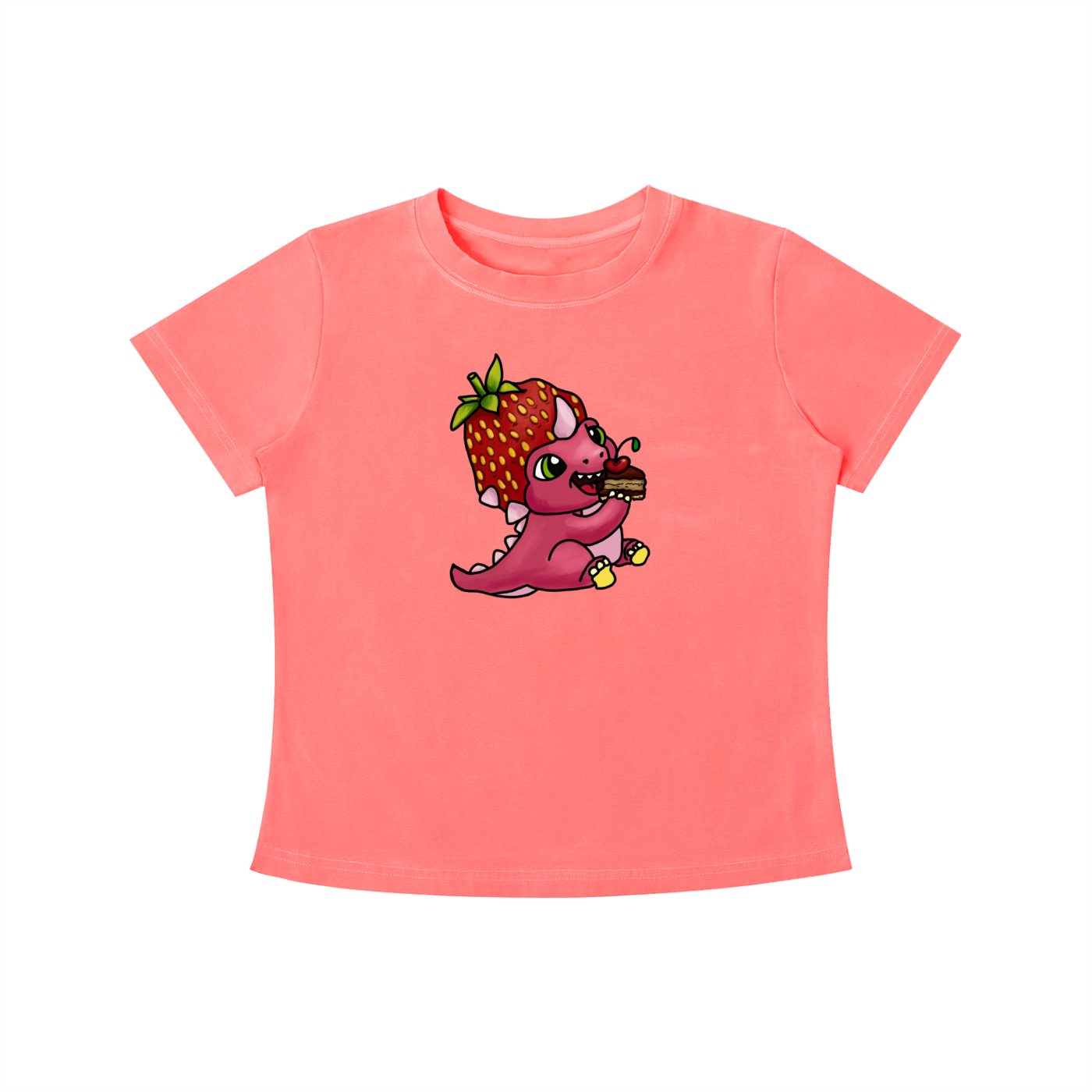 Chocolate Cake Slim Fit T-shirt
