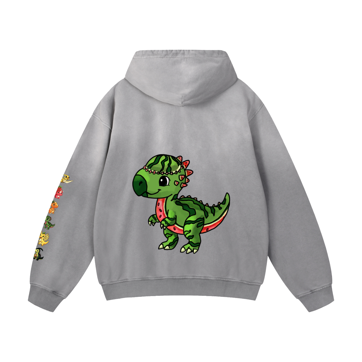 Melonsaurus Heavyweight Sunfade Oversized Hoodie
