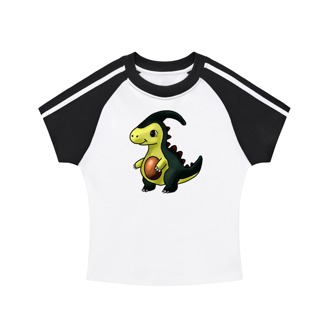 Avocadosaur Bodycon T-Shirt