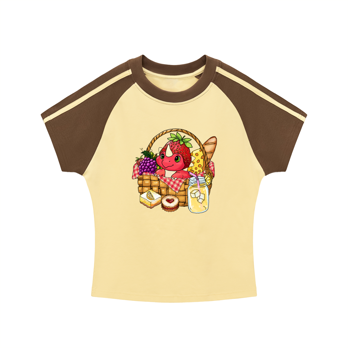 Picnic Bodycon T-Shirt