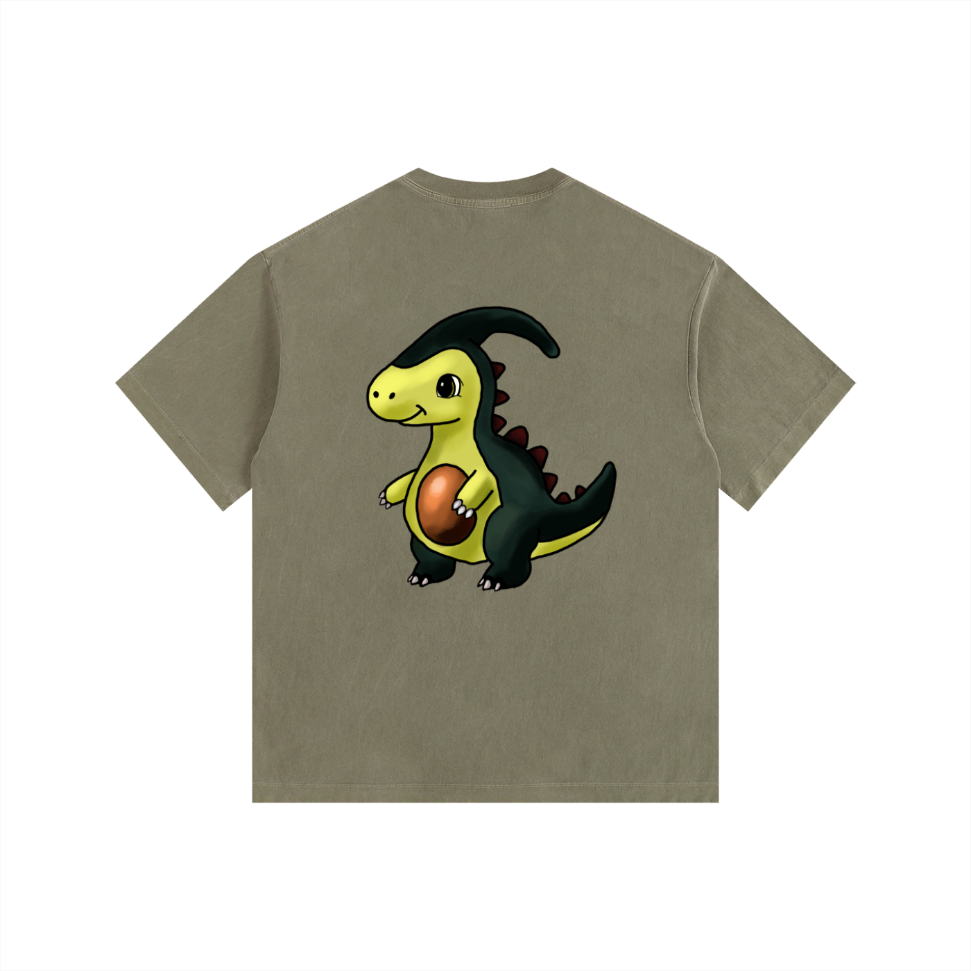 Avocadosaur Oversized Cotton T-Shirt