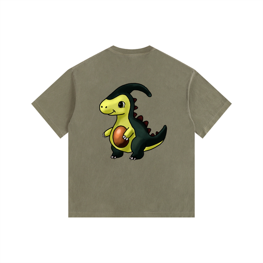 Avocadosaur Oversized Cotton T-Shirt