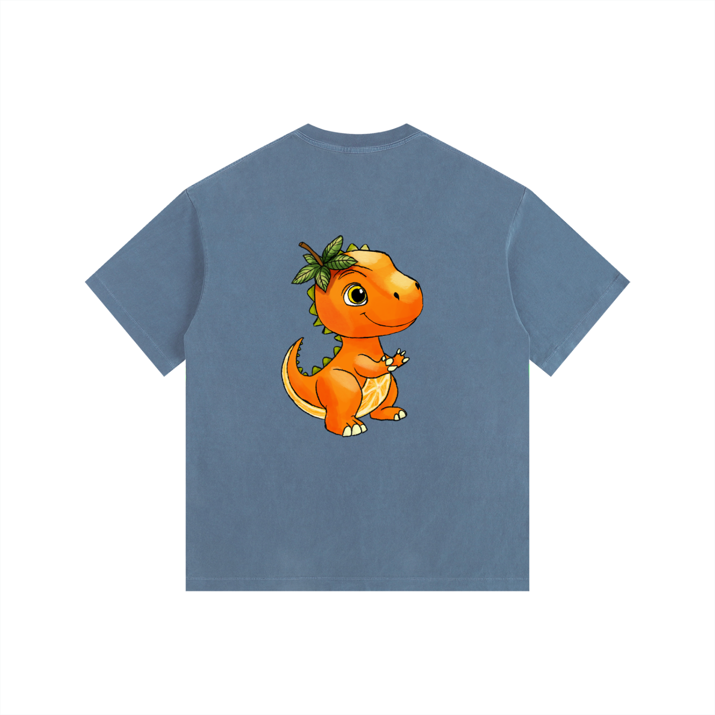 Tyrannosorange Oversized Cotton T-Shirt