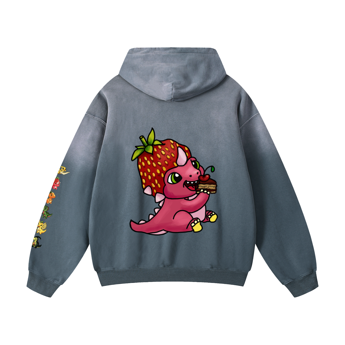 Triberrytops Heavyweight Sunfade Oversized Hoodie
