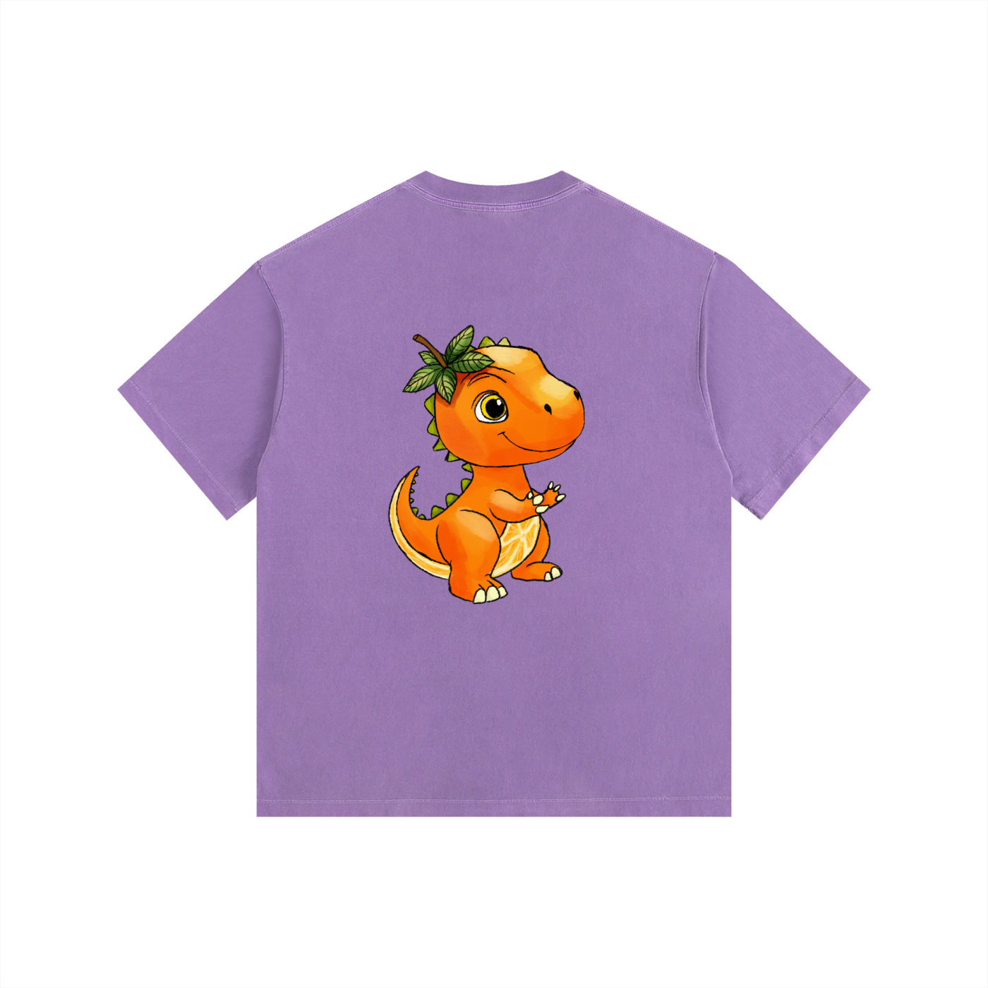 Tyrannosorange Oversized Cotton T-Shirt