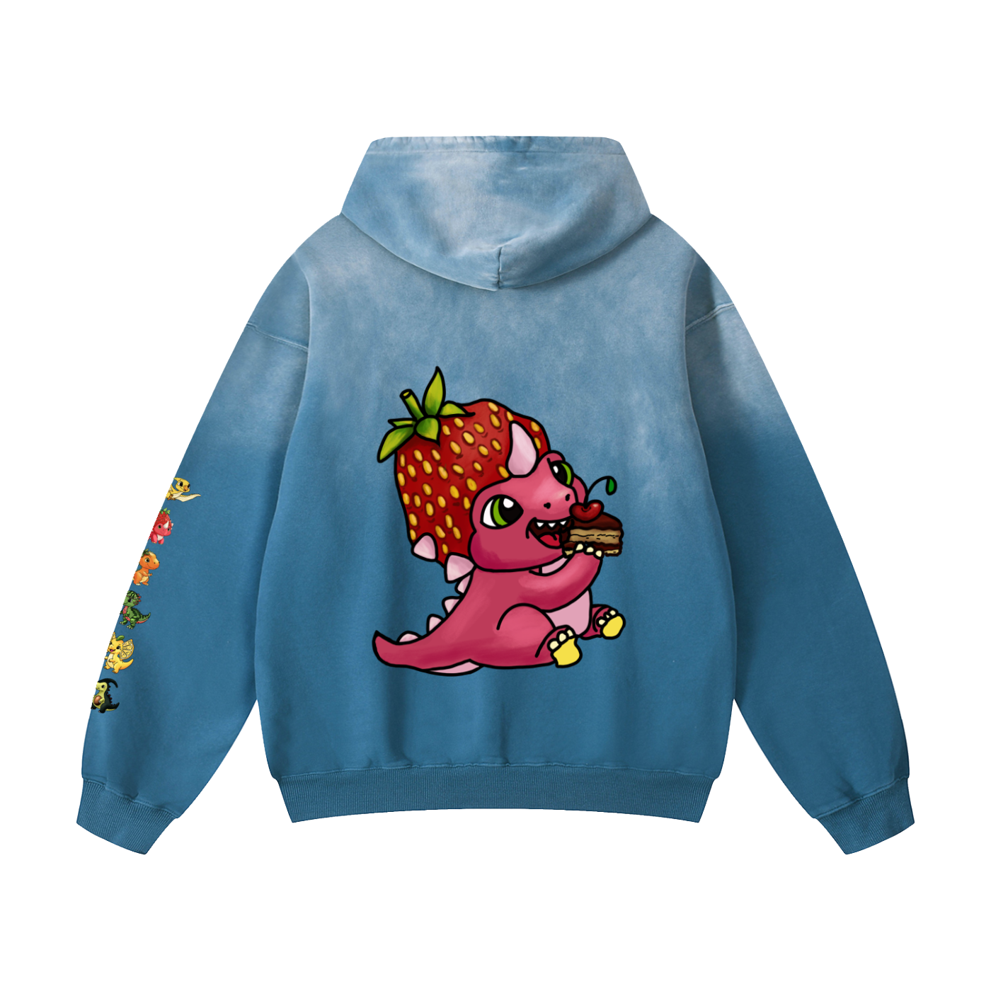 Triberrytops Heavyweight Sunfade Oversized Hoodie