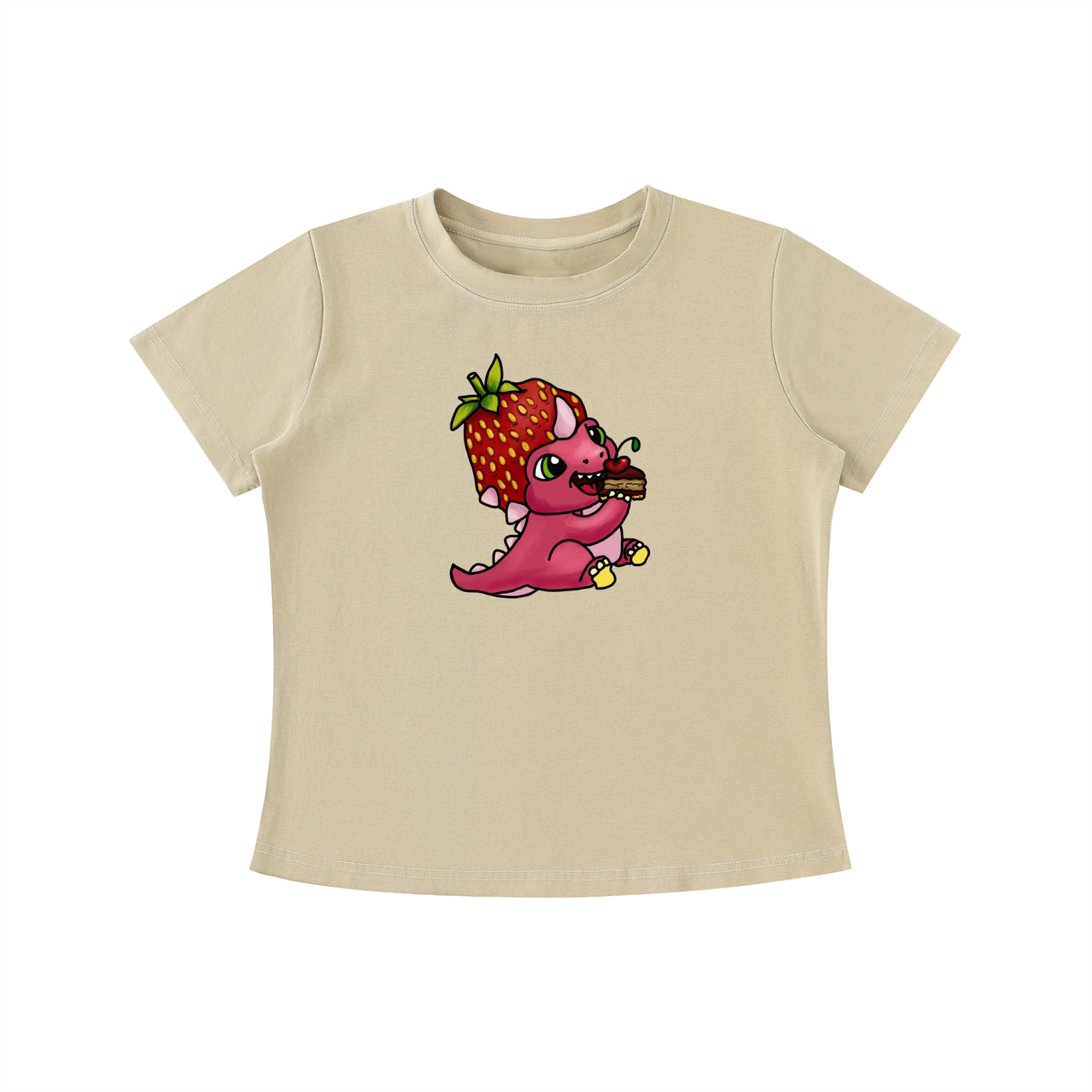 Chocolate Cake Slim Fit T-shirt