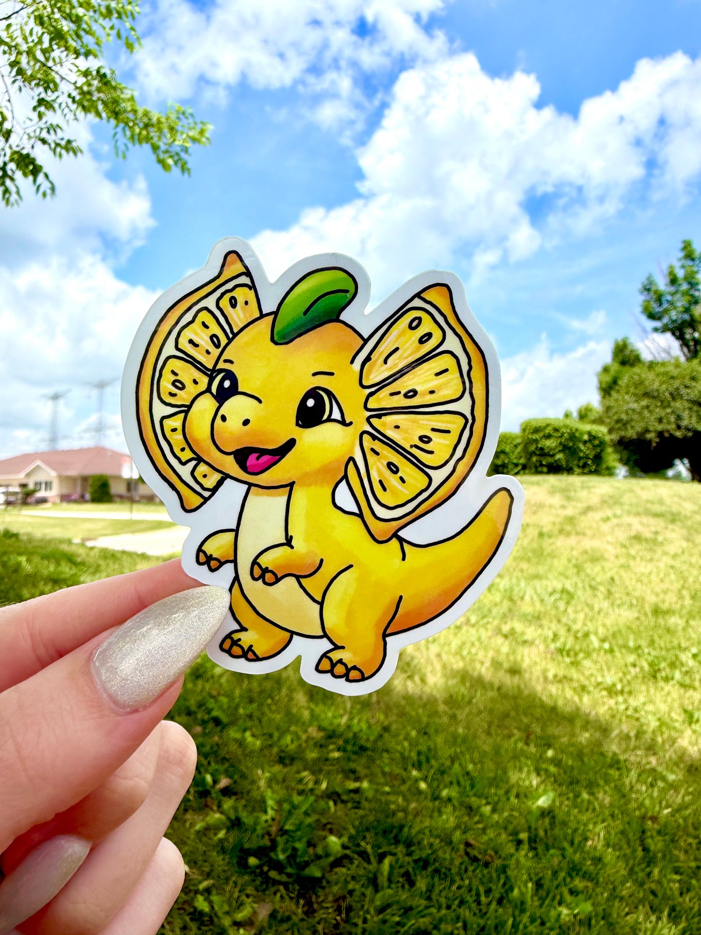 Lemonsaurus Sticker
