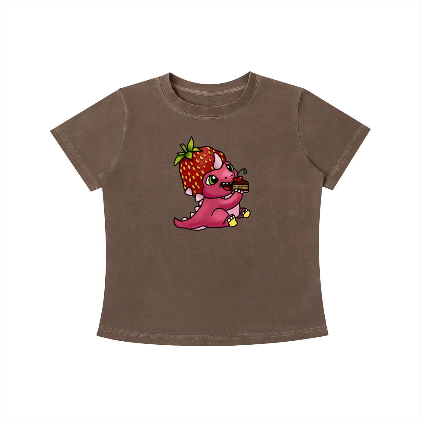 Chocolate Cake Slim Fit T-shirt