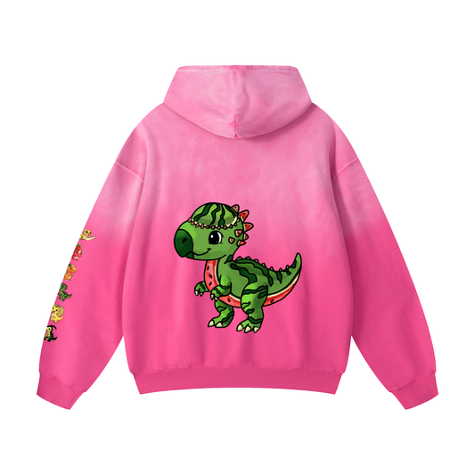 Melonsaurus Heavyweight Sunfade Oversized Hoodie