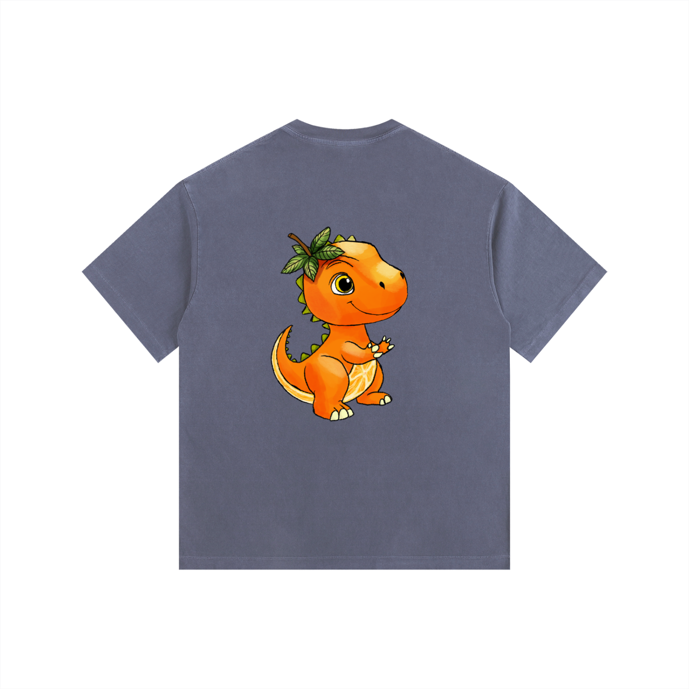 Tyrannosorange Oversized Cotton T-Shirt