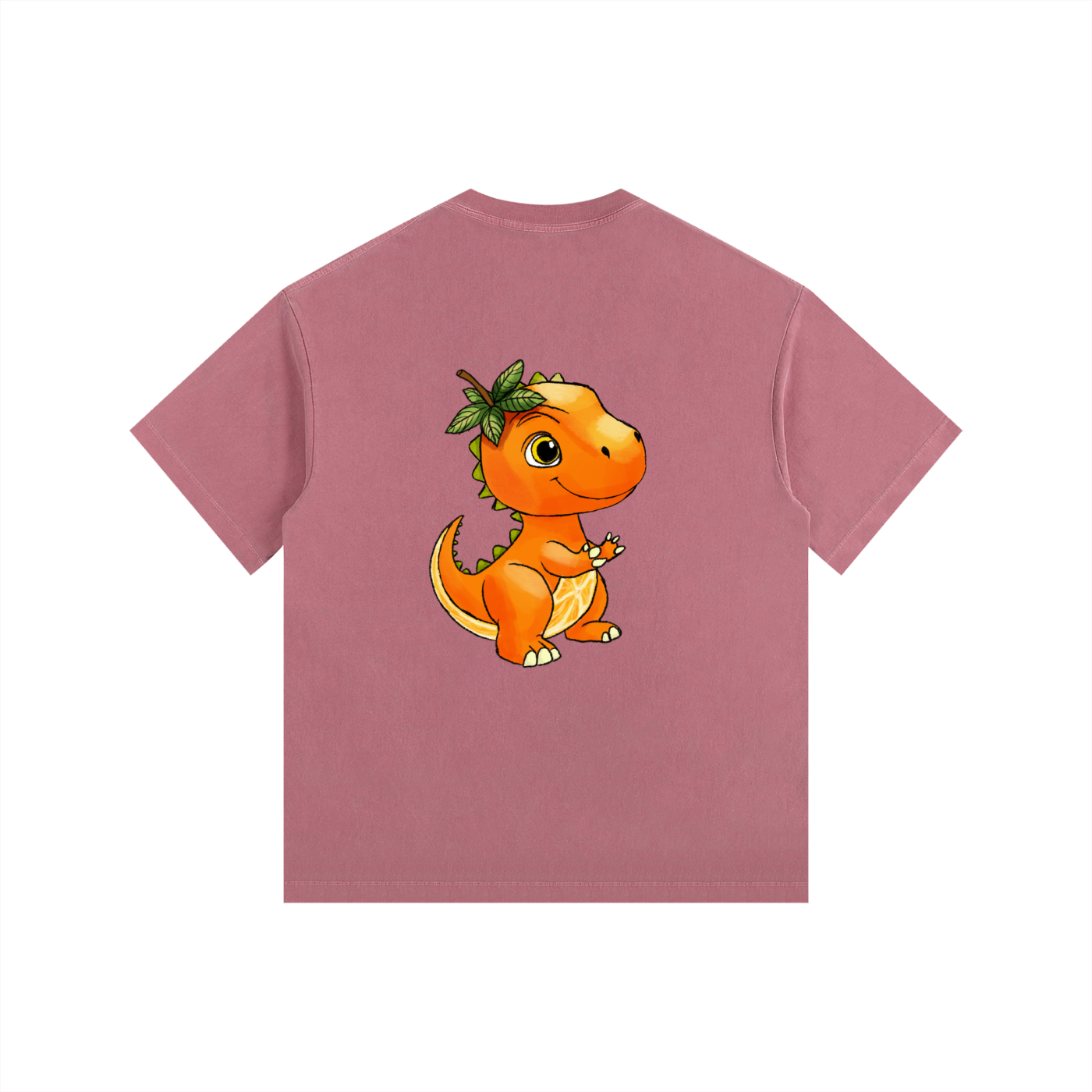 Tyrannosorange Oversized Cotton T-Shirt