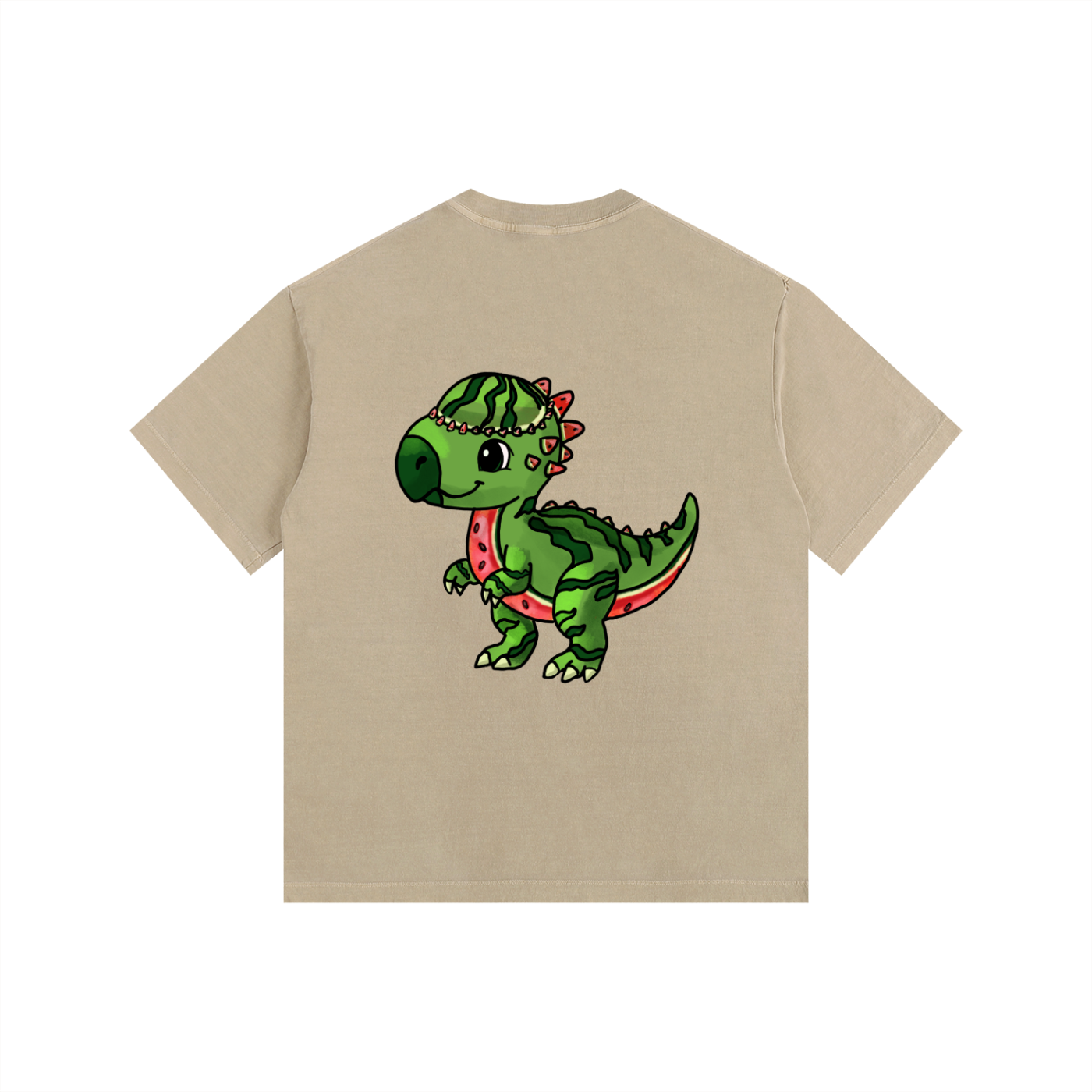 Melonsaurus Oversized Cotton T-Shirt