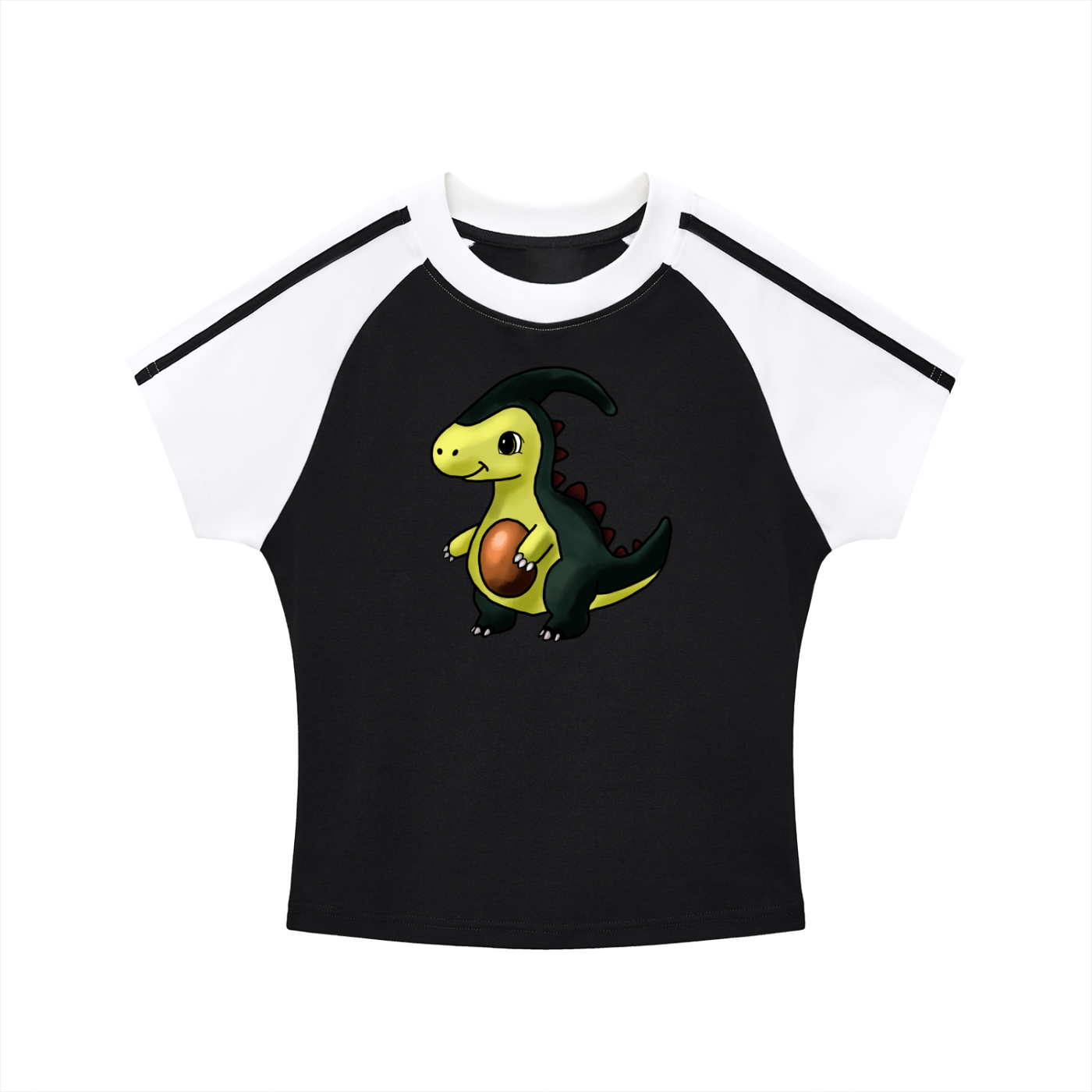 Avocadosaur Bodycon T-Shirt