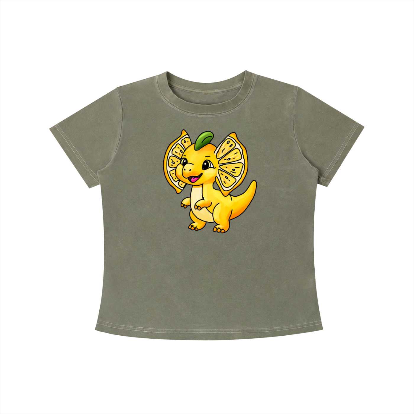 Lemonsaurus Slim Fit T-shirt