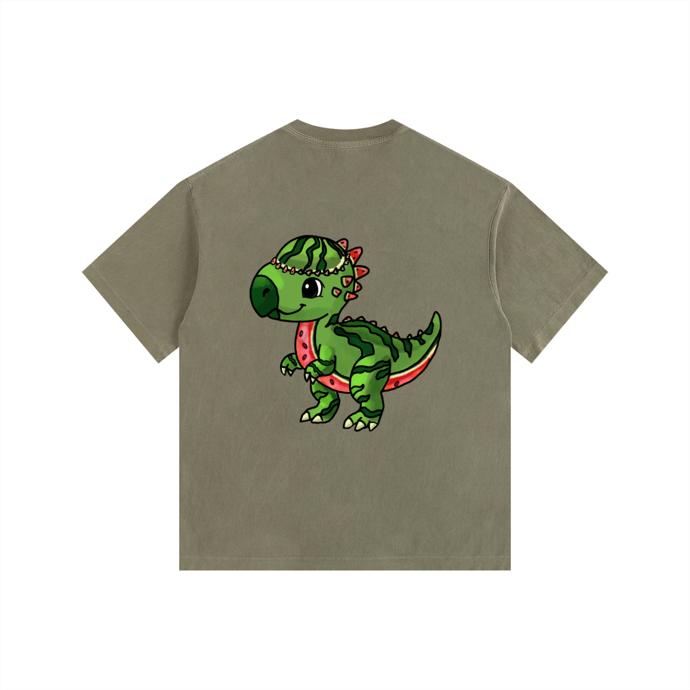 Melonsaurus Oversized Cotton T-Shirt