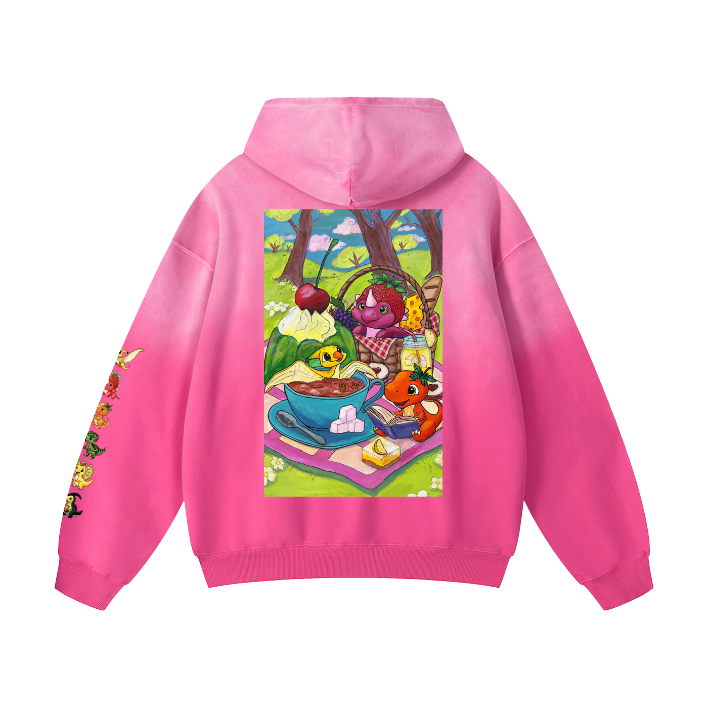 Picnic in the Park Heavyweight Sunfade Oversized Hoodie