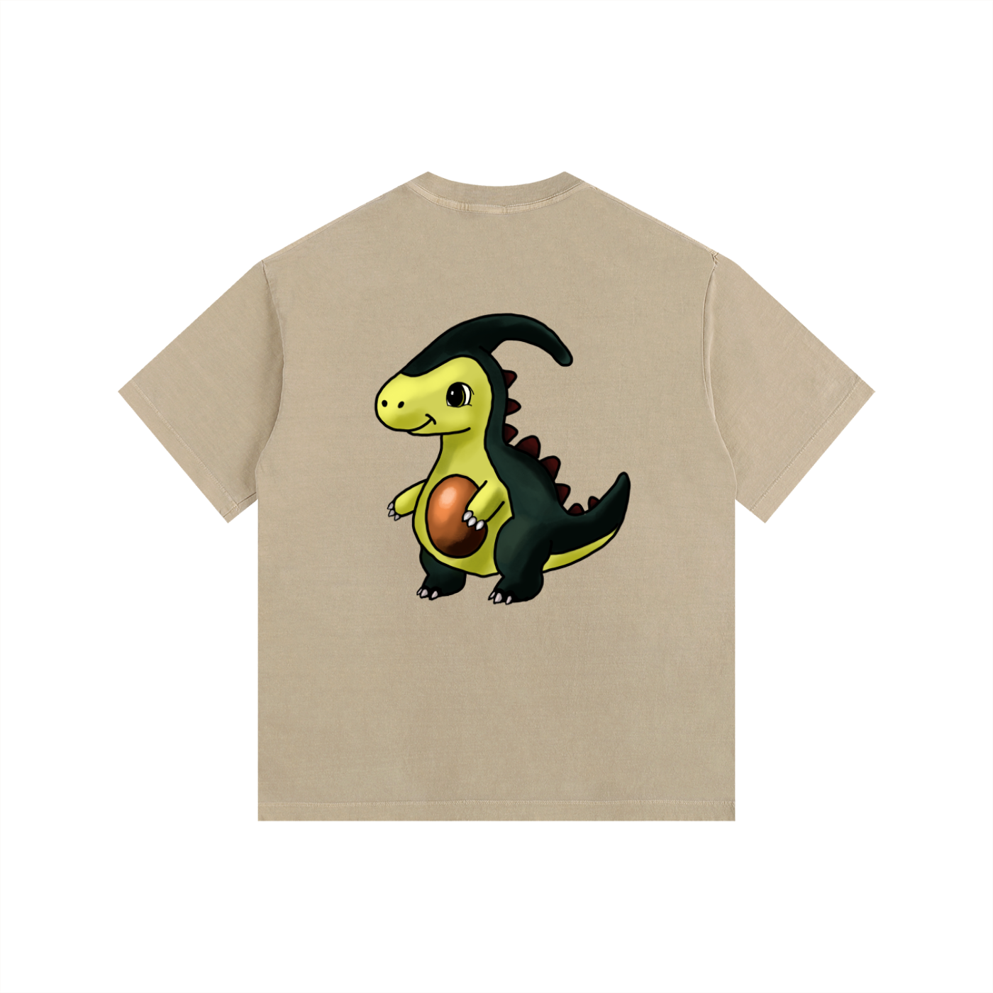 Avocadosaur Oversized Cotton T-Shirt