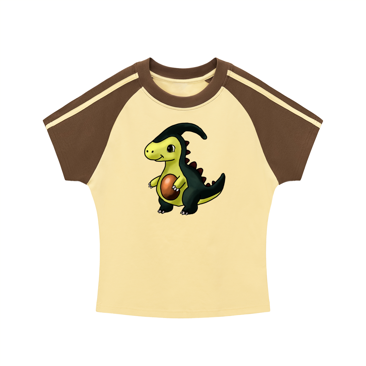 Avocadosaur Bodycon T-Shirt