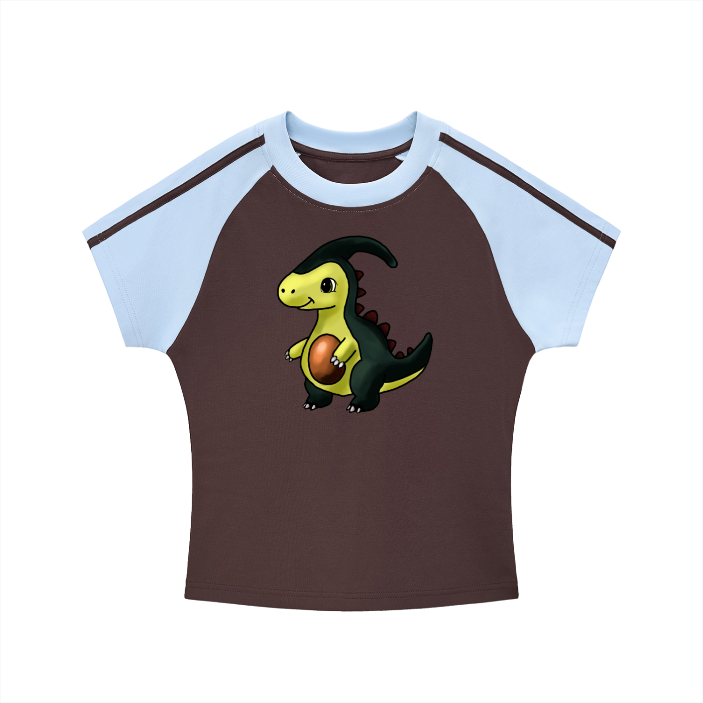 Avocadosaur Bodycon T-Shirt